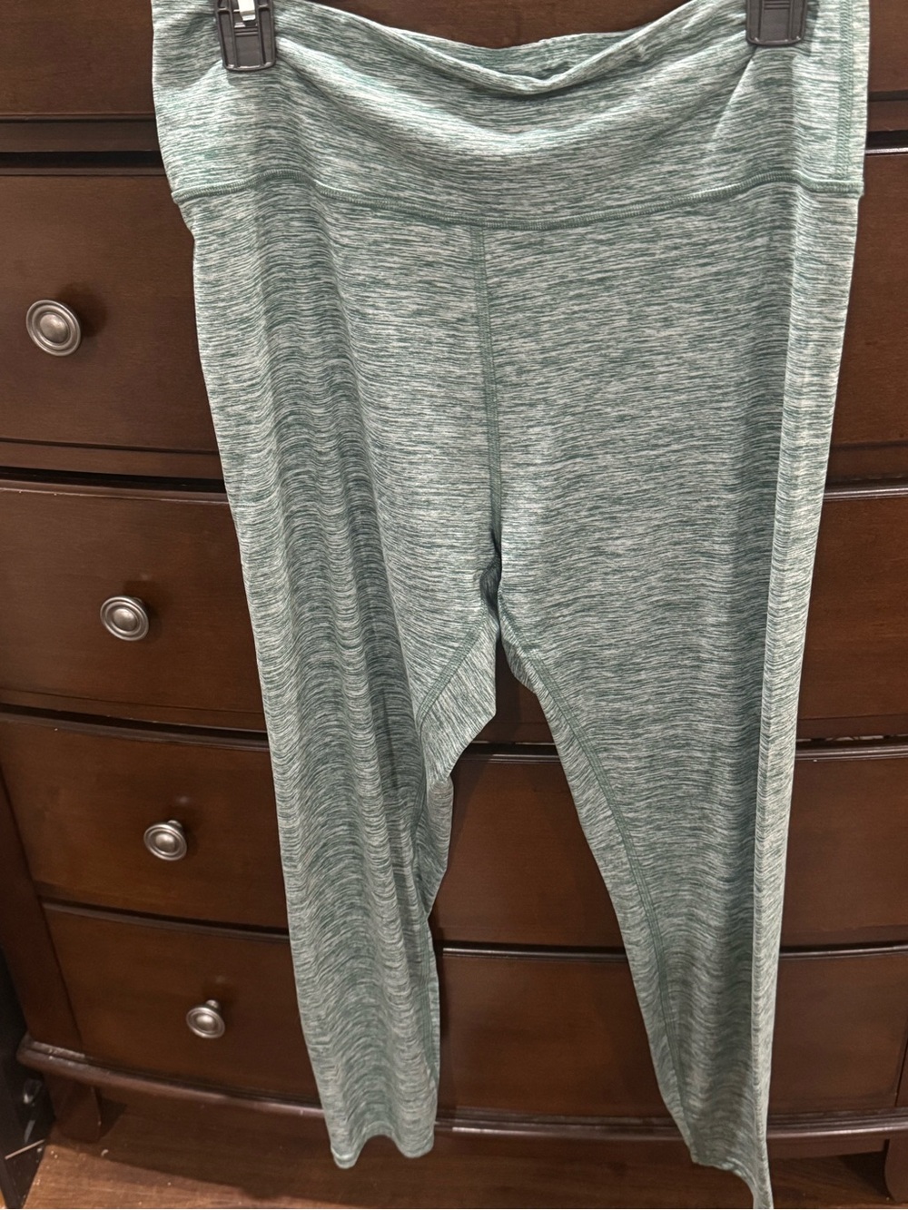 Calvin Klein Green Heather Active Leggings size L